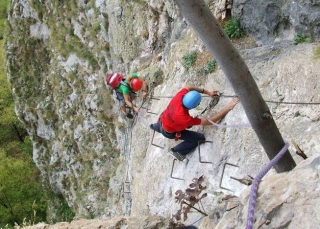 Subiendo los peldaños